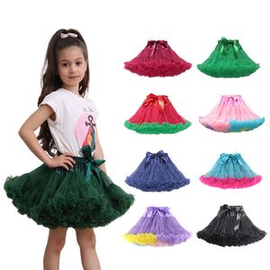 Новая тюль малышка Tutu Pettiskirt Girl Одежда