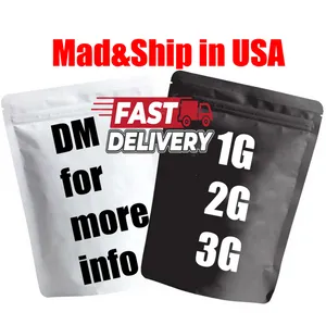 USA Stock 2024 Prefilled Muha Meds Tomma förpackningsboxväskor inkluderar alla 1G2G3G GRAM D9 MUHA CAKE ALIEN MADE i USA Ship endast i USA
