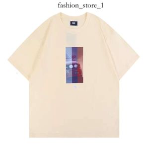 Kith skjorta överdimensionerad 2022 Nya Kith Hoodie Tokyo Shibuya T-skjorta Män kvinnor Högkvalitativa gatuutsikt Trycktröjor Tee Tops Rose Omoroccan Tile Tees T-shirt 17b