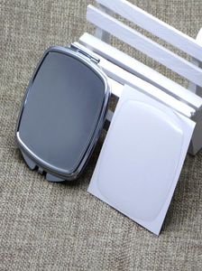 Espelho de bolso de bolso em branco do Retângulo Compacto com Retângulo Compacto com Resina Clear Resina Epoxy Adesivo M057fy 8043322