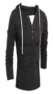 Zogaa marka maniak Nowe men039s swetry projekt mody solidny z kapturem dzianinowy sweter męski męski ubrania Slim Fit Pullovers T20050621557998452