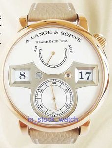 Alengey watch luxury Owl ZEITWERK 140.032 Rose Gold Manual Mechanical Watch Mens Watch