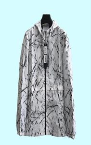 Mens Jacket Spring Autumn Coat Designer Windrunner Fashion Hooded Jackets Sport Windbreaker Casual Zipper Coats Man Outerwear Clo8594764