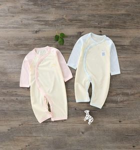 2021 Nowy moda Summer Babys Bodysuit Pure Cotton Thin Basby Klimatyzacja Ubrania Noworodka Baby Clothess3460020