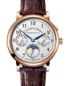 Alengey watch luxury designerClassic Box 1815 Rose Gold Manual Mechanical Watch Mens 238.032