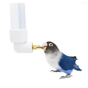 Other Bird Supplies 130ml Parrot Water Dispenser Drinking Bottle Hanging Automatic Feeder Cage Accessories For Chinchillas