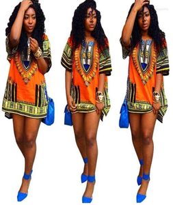 女性のカジュアルドレスファッションドレスアフリカンダシキシャツカフタンボーホーヒッピージプシーフェスティバル高品質3854516