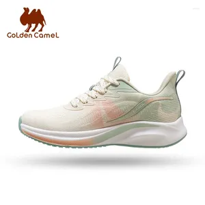 Casual Shoes Golden Women's Sports Running Fashion Woman Sneakers Non-Slip Rebound Breattable Ladies for Women 2024 Summer