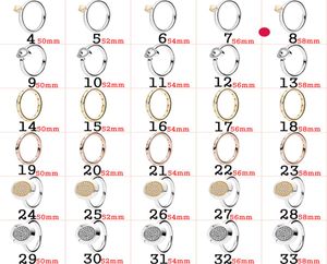 100925 Silver Female Ring Noble Charm Eternal Zircon Love Forget Me Original Jewellery for Women Gift6766670