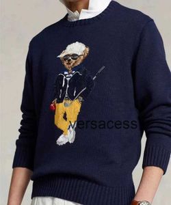 2023 Nowy jesienne zimowe wełniane swetr mody mody dzianin skoczek top męski bawełniany mise