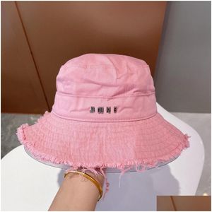 Largura de chapéus de vasa de designer chapéu de chapéu le bob para homens mulheres casquette sol prevenir gorras externo praia lona de moda entrega de gotas de acesso dh8g2