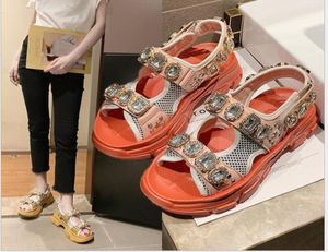 Summer New Beach Shoes Rhinestones Women039S Sandals01233355418