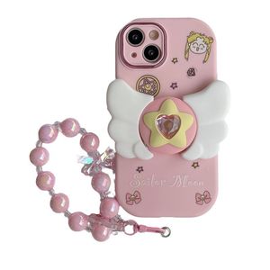 3D Beauty Girl Warrior Stand Sain odpowiednia na iPhone 15 Promax Apple