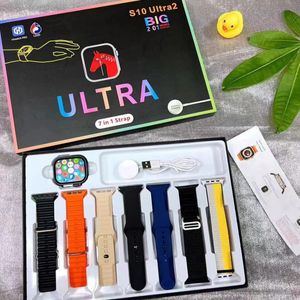 Smartwatch Series S10 Ultra 2 7 in 1 Set per uomini e donne orologi Bluetooth Call Chiamate Wireless Caring Fitness Tracker Sports Smartwatch