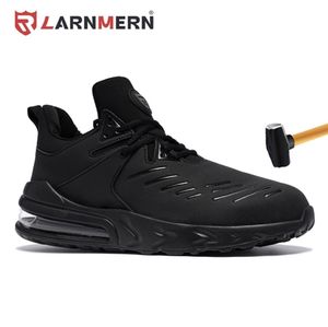 Larnmern Safety Shoes for Men Composite Toe Cap Summer Breathable Work Shoes Non Slip Indestructible Lightweight Steel Toe Boots 23613714