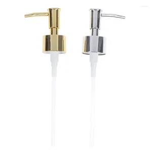 Liquid Soap Dispenser Metal DIY Pump Lotion Replacement Head Jar Tube 28 Thread Standard Cap