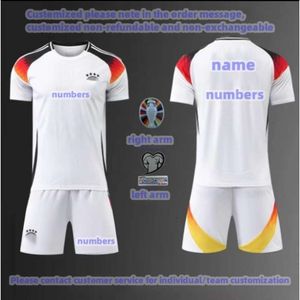 2024 Niemcy Euro Cup koszulki piłkarskie Hummels GNABRY 24 25 Kroos Werner Draxler Reus Muller Men Football Shirts KITES KITY DZIECKO Wersja gracza Home Awa Siz S-XXXXL 730