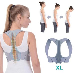 Posture Corrector Hunchback Treatment Posture Belt Adjustable Shoulder Back Support Straight Spine Strap Belt for Women Men7503072