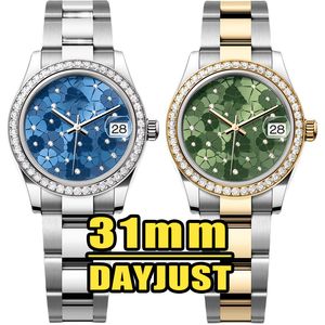 31MM Luxury Women's Watch Designer Watches High Quality Top Mechanical Automatic Movement Watches 904L Full Stainless Steel Luminous 30M Waterproof Casual AAA