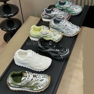 platform lace-up mesh sneakers casual Running shoes man women Tennis shoes luxury Designer shoes men's Light Sports Trainers Round toe Lightweight technical shoe