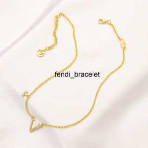 Never Fading 18K Gold Plated Luxury Brand Designer Pendants Necklaces Stainless Steel Letter Choker Pendant Necklace Beads Chain Jewelry Accessories Gifts NO box