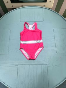 Summer Girls Mander One-Packi Bikini Swimsuit Letters Drukowane dzieci dzieci kąpielowe garnitury Baby Girl Beach Squywear dzieci pływanie