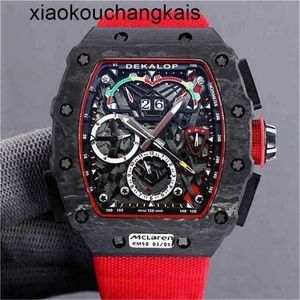 شاهد السويسري Watch vs Factory Carbon Fiber Automatic Red Black Technology هي أغلى سفينة الياقوت الألياف RM011Carbon بواسطة FedExerksht3zht3zd