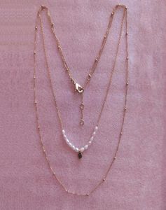 ennis Graduated Multilayered chain imitation pearl fashion necklace various specifications quality assurance4997152