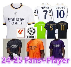 23 24 25 Mbappe Bellingham Reals Madrids Soccer Jersey Y-3 Kids Kit 2023 2024 Home Away Away Third Y3 Football Shirt Camiseta Rodrygo Vini Jr Plus Size S-4XL Kids 8899