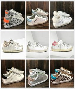 luxury Italy Golden Super Star Sneakers Baskets Women Casual Shoes Sequin Classic White Doold Dirty Designer Fashion Man Trainer 2581569