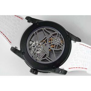 Sehen Sie sich Titanium Tourbillon Alloy Limited Men's Carbon Rddbex0260 Automatische Faser 45mm Mechanical Edition Skelett Designer Uhren Superclone YS BBF JB C8EC