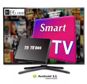 最高のAndroid 11 T9 Suscription TV Box 4G+32GスマートTV Android Boxセットトップボックス