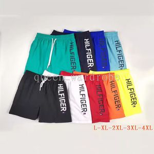 Hilfigers masculinos shorts de natação homens nadam shorts shorts designers masculino assalto tronco de banho calçada de lazer esportes shorts homens moda esportes fitness executando rápido seco