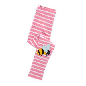 レギンスタイツのズボンlittmavenかわいい女の赤ちゃん卵ピンクの綿ズボンの子供用カジュアルカジュアルのカジュアルな花とミツバチwx5.31