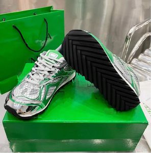 2024 Projektant Nowe koronkowe buty sportowe dla mężczyzn i kobiet oddychane buty do biegania Bottegaa Buty na zewnątrz trening sportowy
