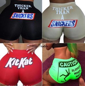 Thicker Than A Sexy Summer Shorts Slim Womens Short Pants Print Hiphop Outdoor Beach Elastic Waist77468755748822