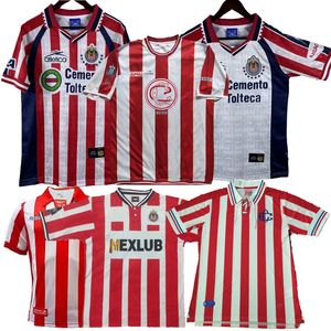 Retro classic 1995 96 97 98 99 2006 07 08 Chivas CD Guadalajara soccer jerseys 110th 115th Vintage football shirt