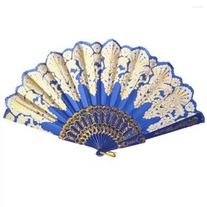 Decorative Figurines Pography Props Ink Folding Fan Chinese Style Plastic Antique Portable Classical Vintage