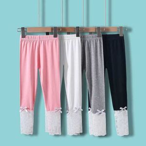 レギンスタイツのズボンの夏のかわいいプリンセスレースカットガールズ用通気性gggsメッシュ超薄透明ベビーパンツwx5.31