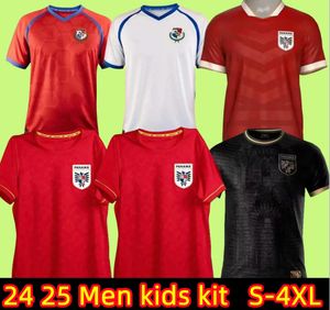 S-4XL 2024 2025 Panama SoCer Formaları Ev Kırmızı Uzak Beyaz 24 25 Eric Davis Futbol Gömlekleri Alberto Quintero Erkekler Tayland Kalitesi