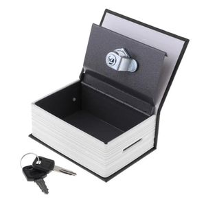 Dictionary Mini Safe Box Book Money Hidden Secret Security Safe Lock Dinheiro dinheiro Jóias de armazenamento