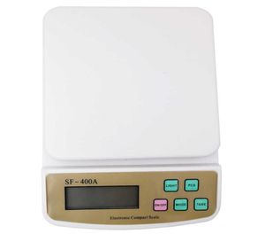 2510kg 1G01G Libra Digital Kitchen Scales Counting Pesando balanço eletrônico Escala SF400A Inglês Botão 2109273971444