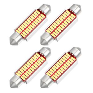 New 1 PCS C10W C5W Festoon LED Bulb CANBUS 31mm 36mm 39mm 41mm 4014 SMD 12V 7000K White Car Interior Door Reading Light Trunk Lamps