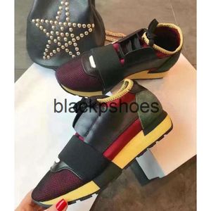 Balencaiiga Balenicass Man Balenicass Shoe Race Runner Casual Woman Sneaker Fashion Mixed Colors Pet Mesh Trainer Shoes Storlek 3546 Box9532360288C