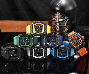 Multi-function Watch Hollow Through Bottom Wine Barrel Wristwatch Wood Grain Colorful Selling Watch Male