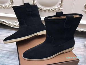 Winter Warm Mens womens casual boots designer open walk flats kelly Snow Short Boot Plus Size 45 462917459