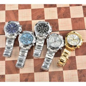 Pary zegarki wysokiej jakości zegarki designerskie Pasek ze stali nierdzewnej Japoński ruch kwarcowy Rola V6 zegarek na rękę Super Luminous Women Men Watch Montre de lukse prezenty db db