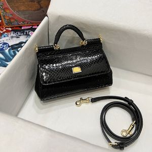 Small Handbags TOP Handle CrossBody bags Evening Bag Shoulder bag Calfskin Mirror 1:1 quality Designer Luxury bags Serpentine Genuine Leather With Gift box WD01G