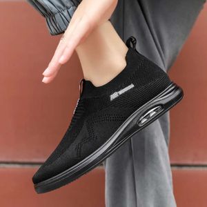 Fashion Summer Men Casual Shoes Air Mesh outdoor Breathable Slip-on Man Flats Comfortable Sneakers Water Loafers Size 45