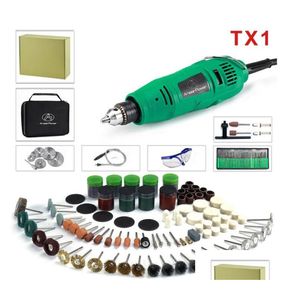 Professiona Electric Drills Dremel 260W Mini Drill Engraver Rotary Tool Polishing Hine Power 5 Variable Speed Engraving Pen with Access otjod